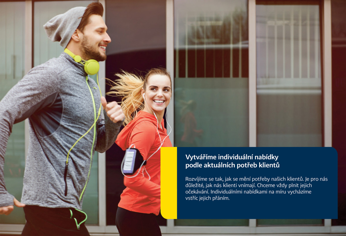 Vytváříme individuální nabídky podle aktuálních potřeb klientů