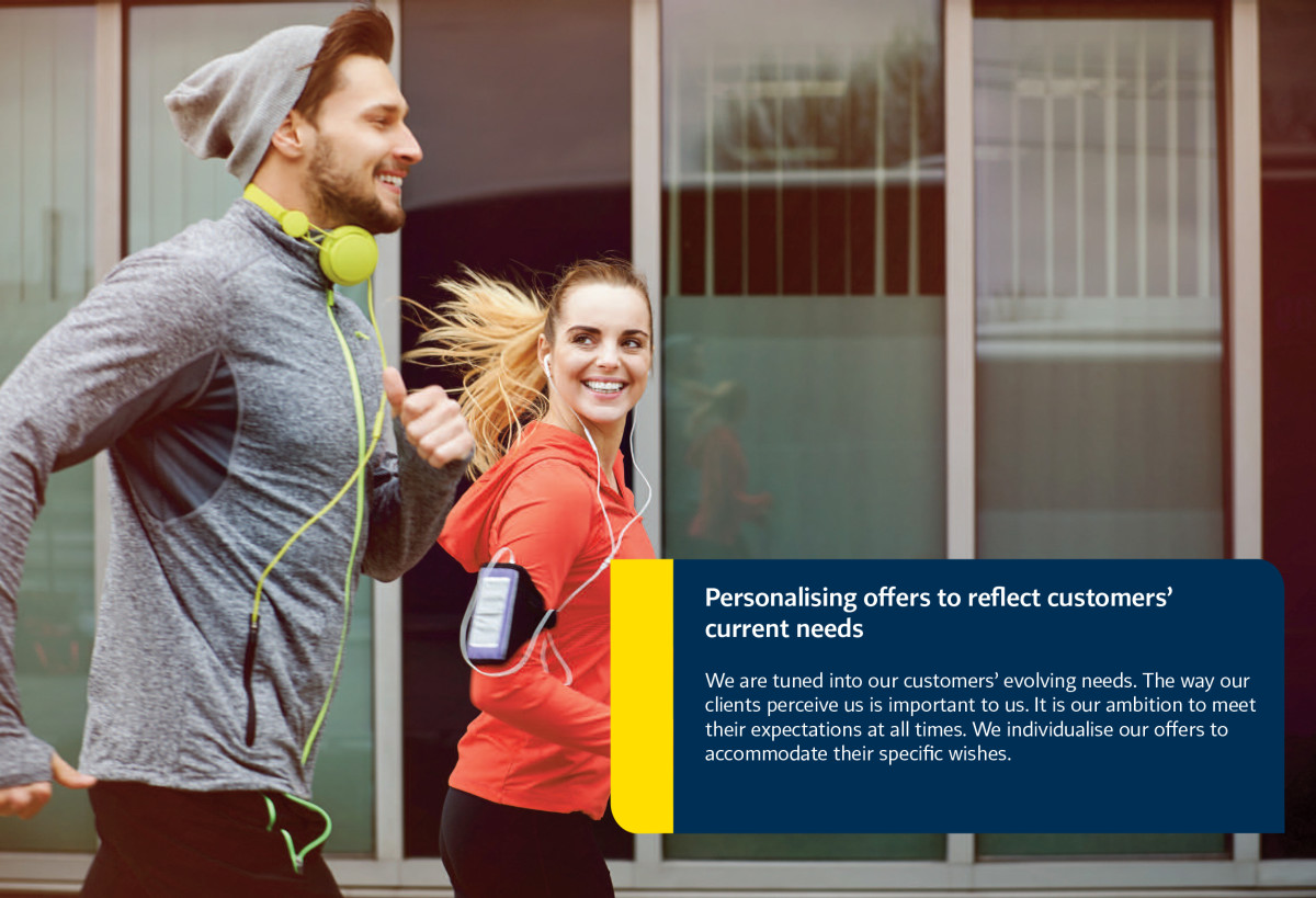 Personalising offers to reflect customers’ current needs