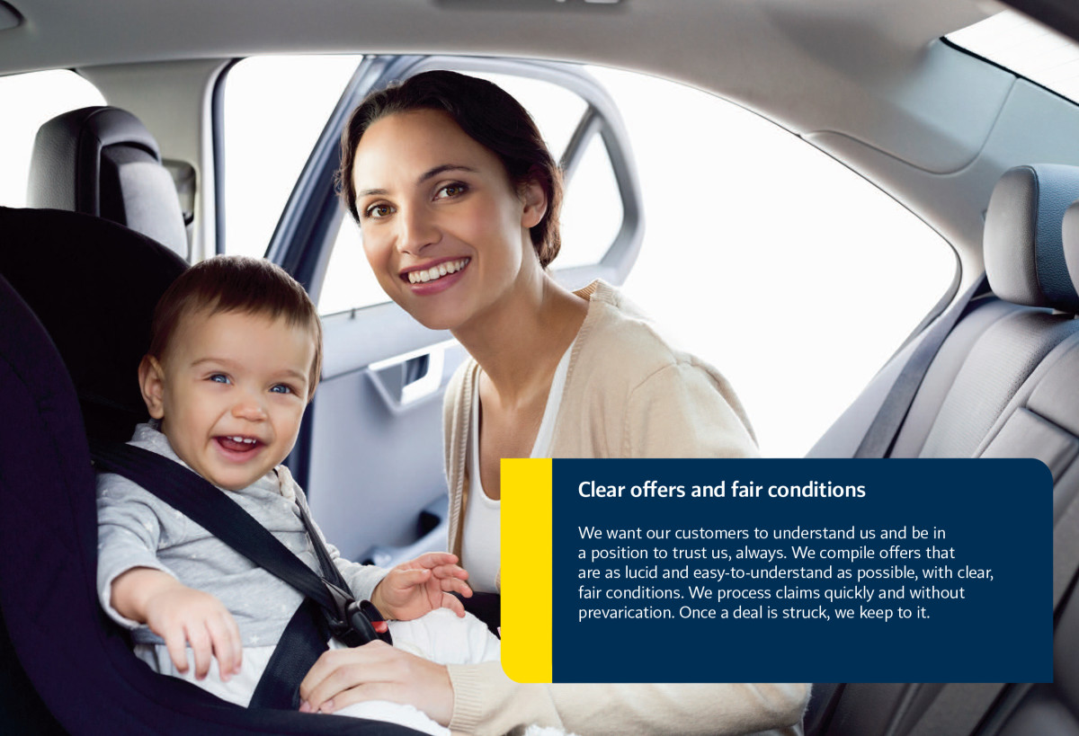 Clear offers and fair conditions